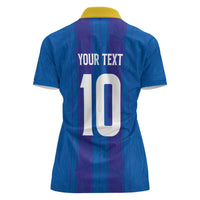 Custom Bosnia and Herzegovina Football Women Polo Shirt Zmajevi Glory 2026
