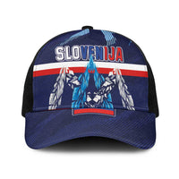 Slovenia Sport Fan Jersey Baseball Net Cap Broken Ice Style Patterns - Wonder Print Shop