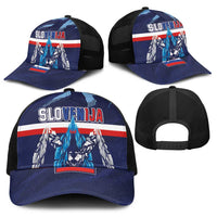 Slovenia Sport Fan Jersey Baseball Net Cap Broken Ice Style Patterns - Wonder Print Shop