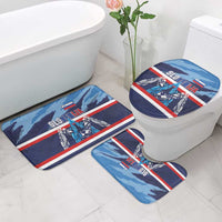 Slovenia Sport Fan Jersey Bathroom Set Broken Ice Style Patterns - Wonder Print Shop