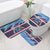 Slovenia Sport Fan Jersey Bathroom Set Broken Ice Style Patterns - Wonder Print Shop