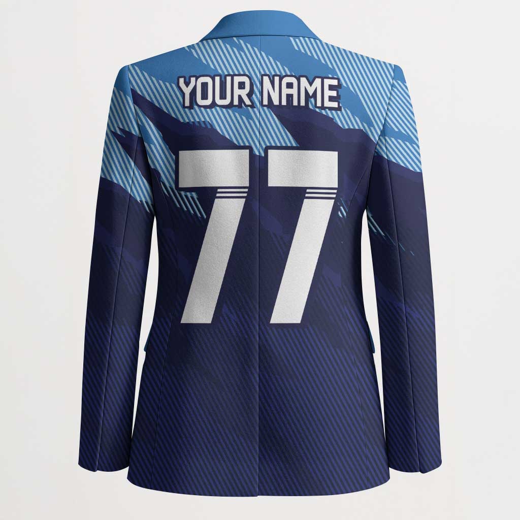 Custom Slovenia Sport Fan Jersey Blazer Broken Ice Style Patterns - Wonder Print Shop