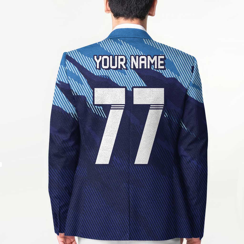 Custom Slovenia Sport Fan Jersey Blazer Broken Ice Style Patterns - Wonder Print Shop