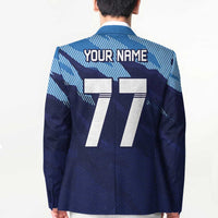 Custom Slovenia Sport Fan Jersey Blazer Broken Ice Style Patterns - Wonder Print Shop
