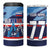Custom Slovenia Sport Fan Jersey 4 in 1 Can Cooler Tumbler Broken Ice Style Patterns - Wonder Print Shop