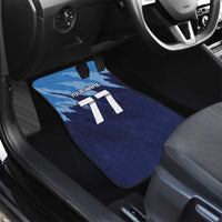 Slovenia Sport Fan Jersey Car Mats Broken Ice Style Patterns - Wonder Print Shop