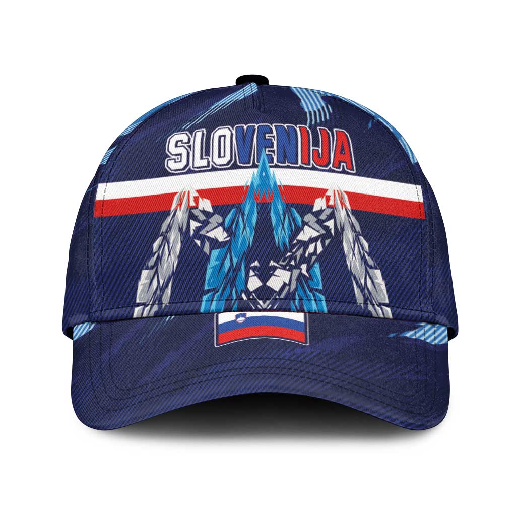 Slovenia Sport Fan Jersey Classic Cap Broken Ice Style Patterns - Wonder Print Shop