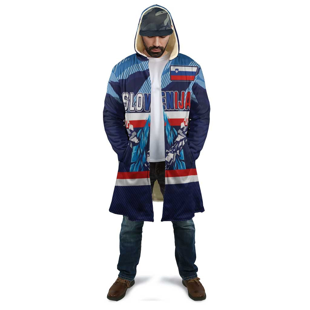 Custom Slovenia Sport Fan Jersey Cloak Broken Ice Style Patterns - Wonder Print Shop