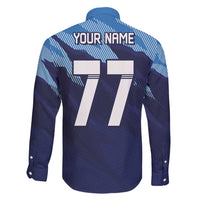 Custom Slovenia Sport Fan Jersey Family Matching Long Sleeve Bodycon Dress and Hawaiian Shirt Broken Ice Style Patterns - Wonder Print Shop