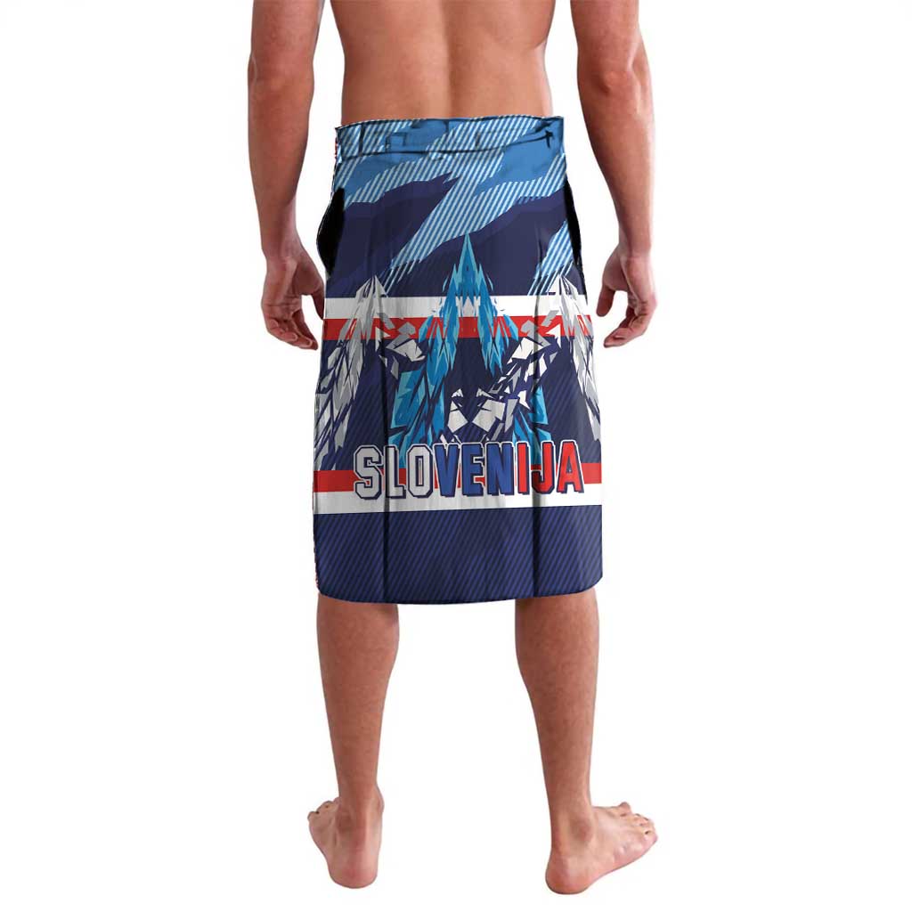 Custom Slovenia Sport Fan Jersey Lavalava Broken Ice Style Patterns - Wonder Print Shop