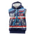 Custom Slovenia Sport Fan Jersey Sleeveless Hoodie Broken Ice Style Patterns - Wonder Print Shop
