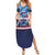 Custom Slovenia Sport Fan Jersey Summer Maxi Dress Broken Ice Style Patterns - Wonder Print Shop