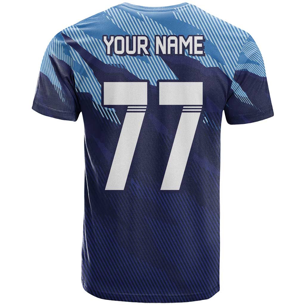 Custom Slovenia Sport Fan Jersey T Shirt Broken Ice Style Patterns - Wonder Print Shop