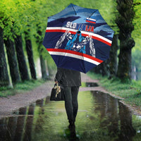 Slovenia Sport Fan Jersey Umbrella Broken Ice Style Patterns - Wonder Print Shop