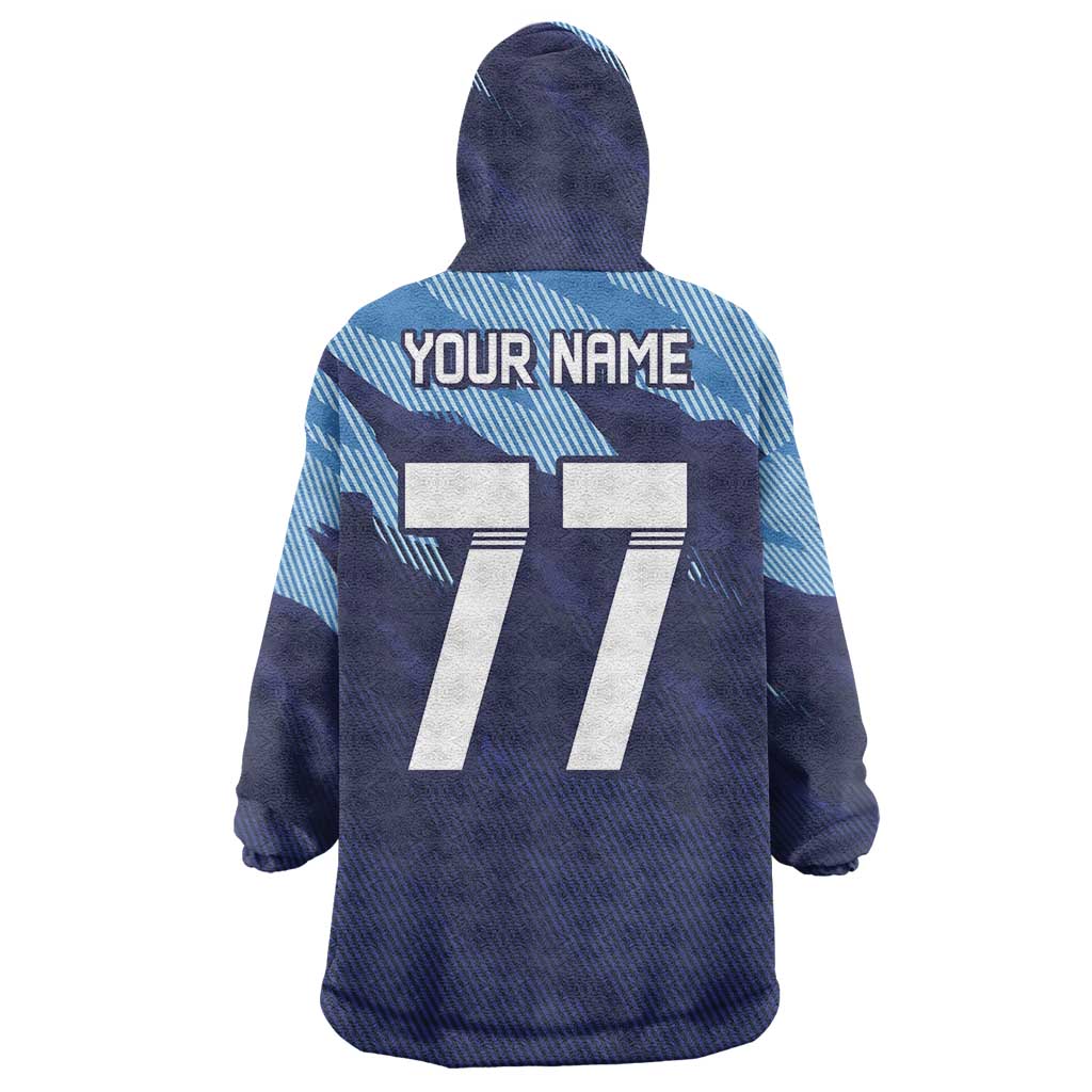 Custom Slovenia Sport Fan Jersey Wearable Blanket Hoodie Broken Ice Style Patterns - Wonder Print Shop