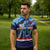 Custom Slovenia Sport Fan Jersey Zipper Polo Shirt Broken Ice Style Patterns - Wonder Print Shop