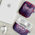 Serbia Sport Fan Jersey AirPods Case Eagle Wings with Sporty Stripes Style - Wonder Print Shop