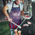 Serbia Sport Fan Jersey Apron Eagle Wings with Sporty Stripes Style - Wonder Print Shop