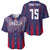 Custom Serbia Sport Fan Jersey Baseball Jersey Eagle Wings with Sporty Stripes Style - Wonder Print Shop