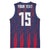 Custom Serbia Sport Fan Jersey Basketball Jersey Eagle Wings with Sporty Stripes Style - Wonder Print Shop