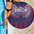 Serbia Sport Fan Jersey Beach Blanket Eagle Wings with Sporty Stripes Style - Wonder Print Shop