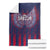 Serbia Sport Fan Jersey Blanket Eagle Wings with Sporty Stripes Style - Wonder Print Shop