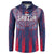 Custom Serbia Sport Fan Jersey Button Sweatshirt Eagle Wings with Sporty Stripes Style - Wonder Print Shop