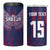 Custom Serbia Sport Fan Jersey 4 in 1 Can Cooler Tumbler Eagle Wings with Sporty Stripes Style - Wonder Print Shop
