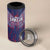 Custom Serbia Sport Fan Jersey 4 in 1 Can Cooler Tumbler Eagle Wings with Sporty Stripes Style - Wonder Print Shop