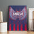 Serbia Sport Fan Jersey Canvas Wall Art Eagle Wings with Sporty Stripes Style - Wonder Print Shop