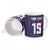 Custom Serbia Sport Fan Jersey Ceramic Mug Eagle Wings with Sporty Stripes Style - Wonder Print Shop