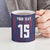 Custom Serbia Sport Fan Jersey Ceramic Mug Eagle Wings with Sporty Stripes Style - Wonder Print Shop