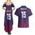 Custom Serbia Sport Fan Jersey Couples Matching Summer Maxi Dress and Hawaiian Shirt Eagle Wings with Sporty Stripes Style - Wonder Print Shop