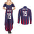 Custom Serbia Sport Fan Jersey Couples Matching Summer Maxi Dress and Long Sleeve Button Shirt Eagle Wings with Sporty Stripes Style - Wonder Print Shop