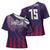 Custom Serbia Sport Fan Jersey Cross Shoulder Shirt Eagle Wings with Sporty Stripes Style - Wonder Print Shop