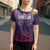 Custom Serbia Sport Fan Jersey Cross Shoulder Shirt Eagle Wings with Sporty Stripes Style - Wonder Print Shop