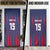 Serbia Sport Fan Jersey Door Cover Eagle Wings with Sporty Stripes Style - Wonder Print Shop