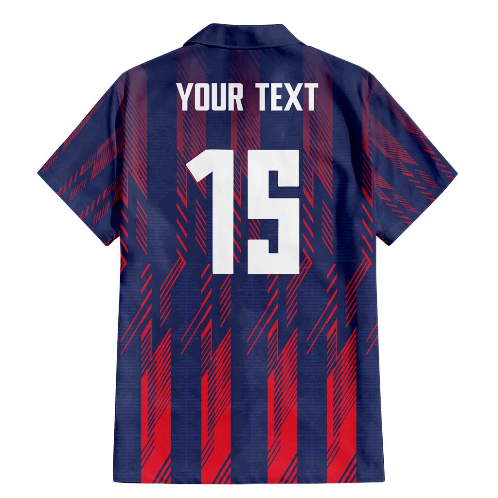 Custom Serbia Sport Fan Jersey Family Matching Mermaid Dress and Hawaiian Shirt Eagle Wings with Sporty Stripes Style - Wonder Print Shop