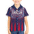 Custom Serbia Sport Fan Jersey Family Matching Off The Shoulder Long Sleeve Dress and Hawaiian Shirt Eagle Wings with Sporty Stripes Style - Wonder Print Shop