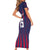 Custom Serbia Sport Fan Jersey Family Matching Short Sleeve Bodycon Dress and Hawaiian Shirt Eagle Wings with Sporty Stripes Style - Wonder Print Shop