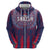 Custom Serbia Sport Fan Jersey Hoodie Eagle Wings with Sporty Stripes Style - Wonder Print Shop