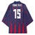 Custom Serbia Sport Fan Jersey Kimono Eagle Wings with Sporty Stripes Style - Wonder Print Shop