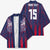 Custom Serbia Sport Fan Jersey Kimono Eagle Wings with Sporty Stripes Style - Wonder Print Shop