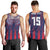 Custom Serbia Sport Fan Jersey Men Tank Top Eagle Wings with Sporty Stripes Style - Wonder Print Shop