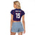 Custom Serbia Sport Fan Jersey Raglan Cropped T Shirt Eagle Wings with Sporty Stripes Style - Wonder Print Shop