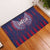 Serbia Sport Fan Jersey Rubber Doormat Eagle Wings with Sporty Stripes Style - Wonder Print Shop
