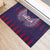 Serbia Sport Fan Jersey Rubber Doormat Eagle Wings with Sporty Stripes Style - Wonder Print Shop