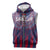Custom Serbia Sport Fan Jersey Sleeveless Zip Hoodie Eagle Wings with Sporty Stripes Style - Wonder Print Shop
