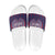 Serbia Sport Fan Jersey Slide Sandals Eagle Wings with Sporty Stripes Style - Wonder Print Shop