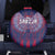 Serbia Sport Fan Jersey Spare Tire Cover Eagle Wings with Sporty Stripes Style - Wonder Print Shop